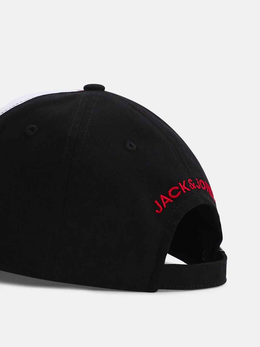 Black Colourblocked Baseball Cap - Image 5