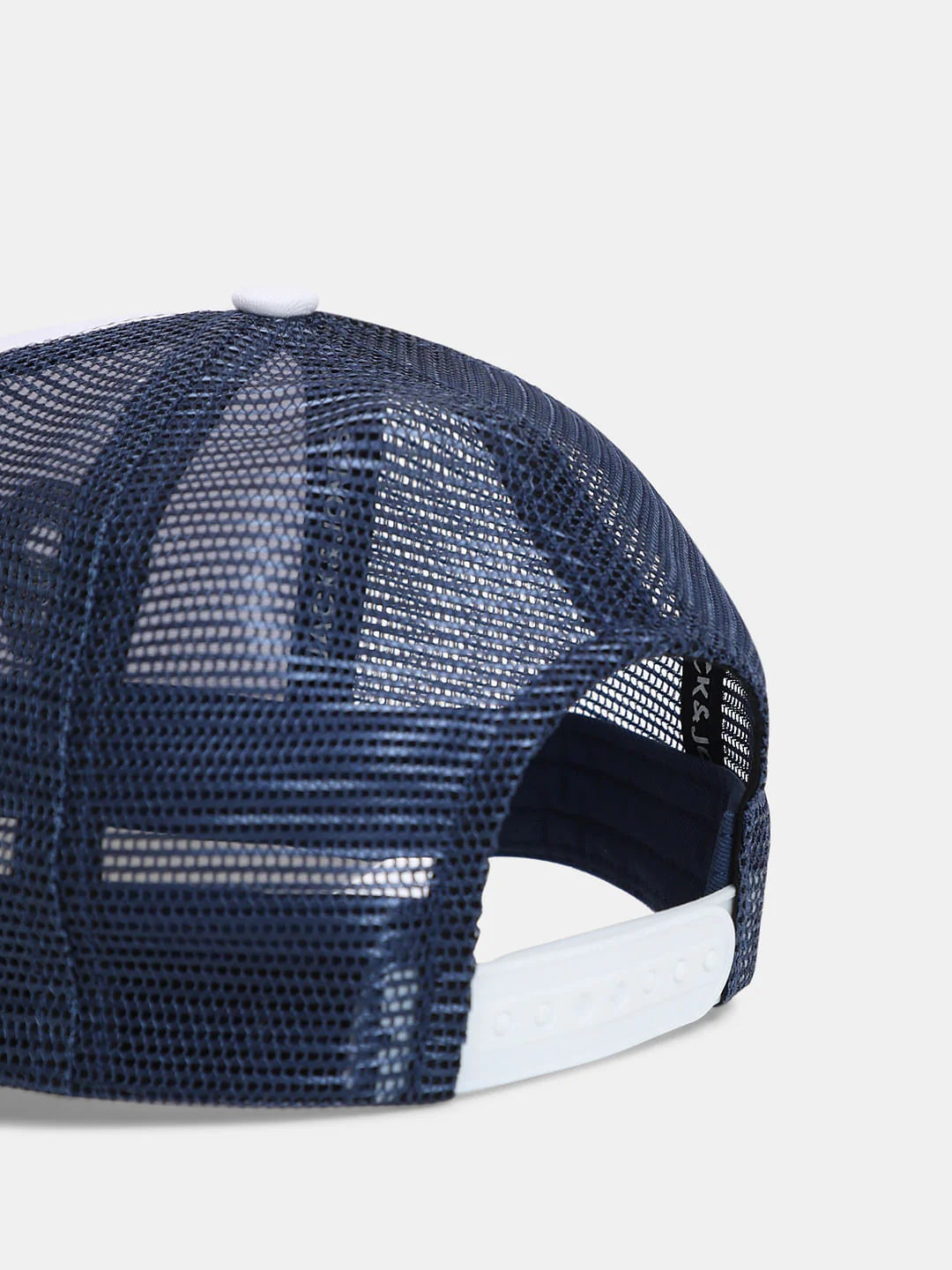 White Printed Trucker Cap - Image 5