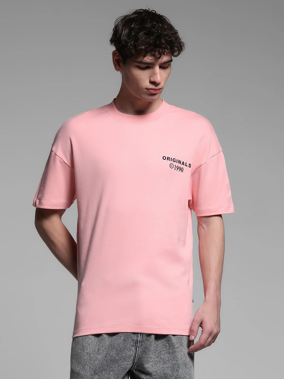 PINK OVERSIZED T-SHIRT - Image 2
