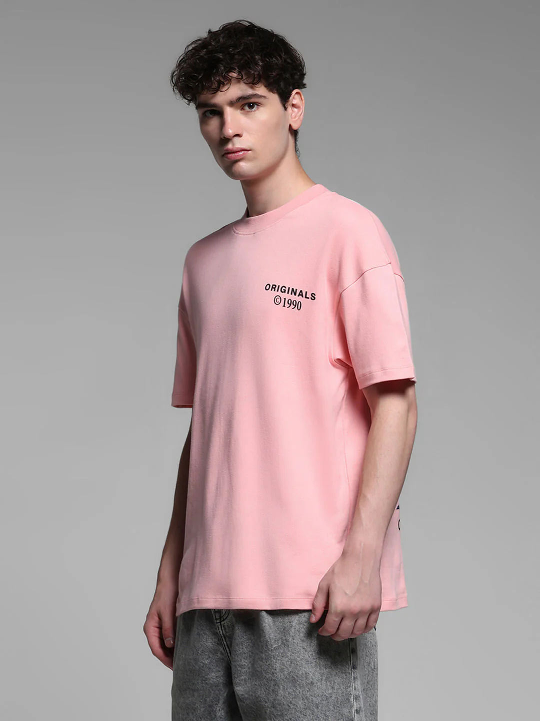 PINK OVERSIZED T-SHIRT - Image 3