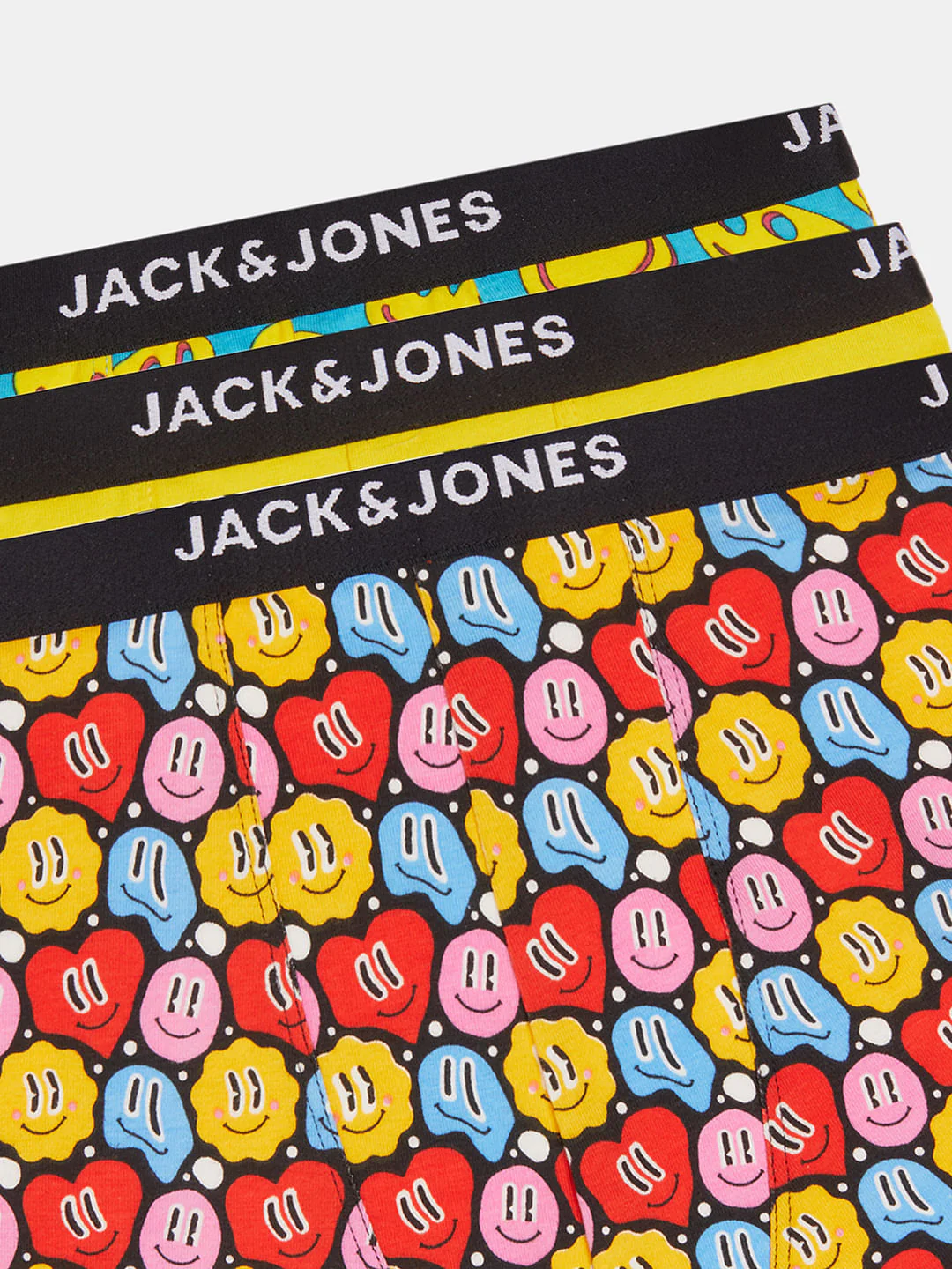BOYS Pack Of 3 Smiley Print Trunks - Image 7