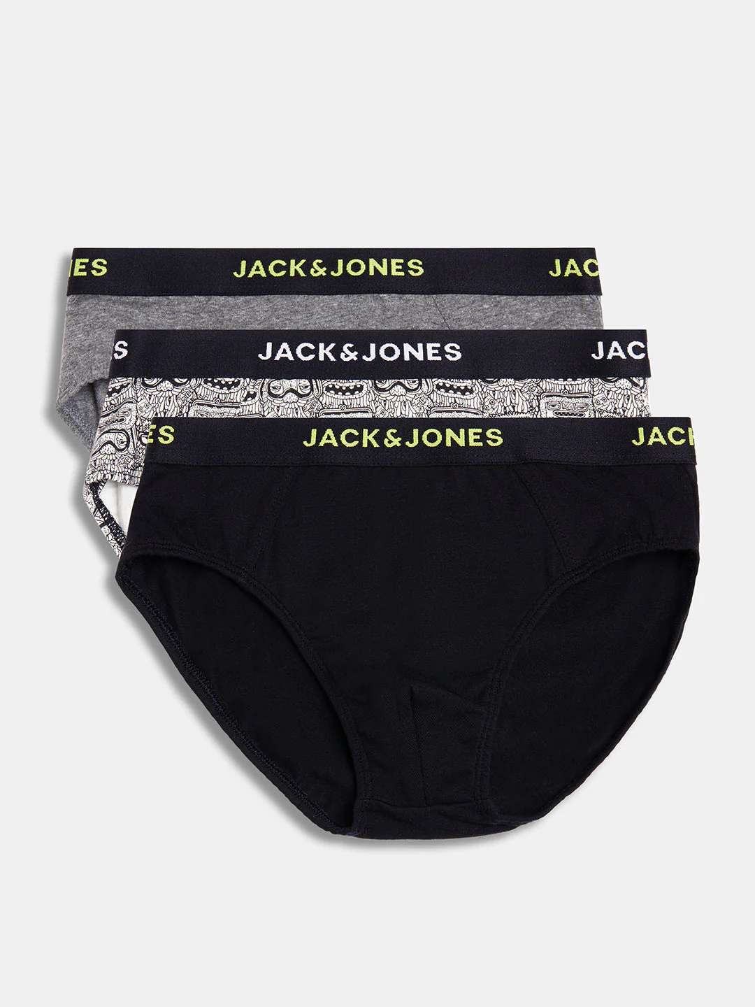 Boys Pack of 3 Printed Briefs - Image 2