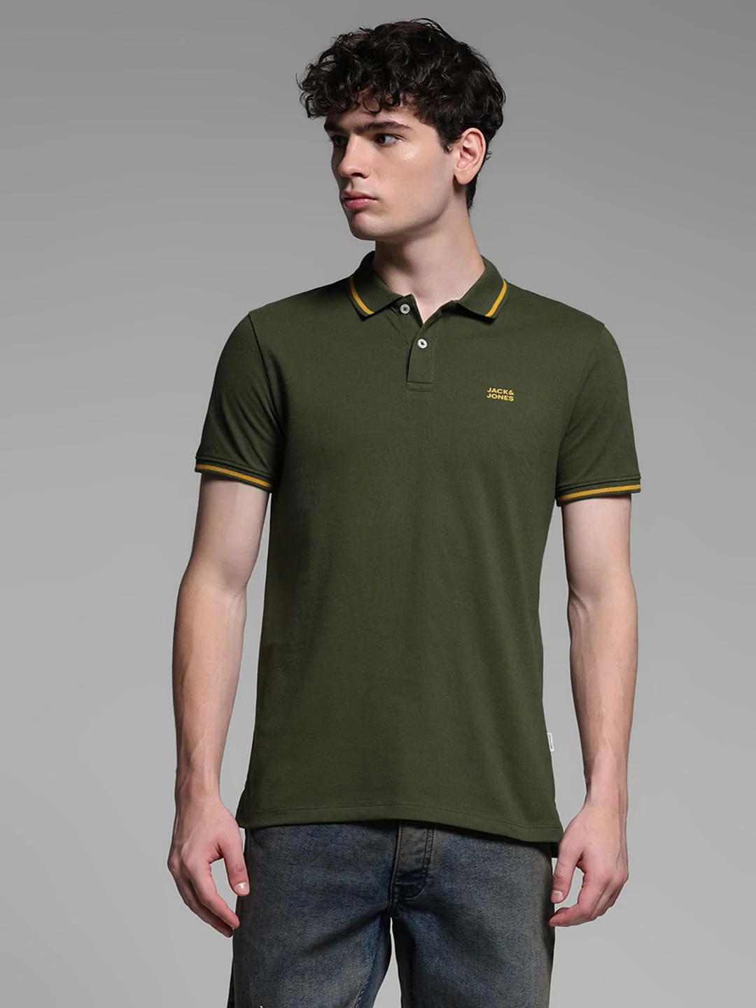 GREEN POLO T-SHIRT - Image 2
