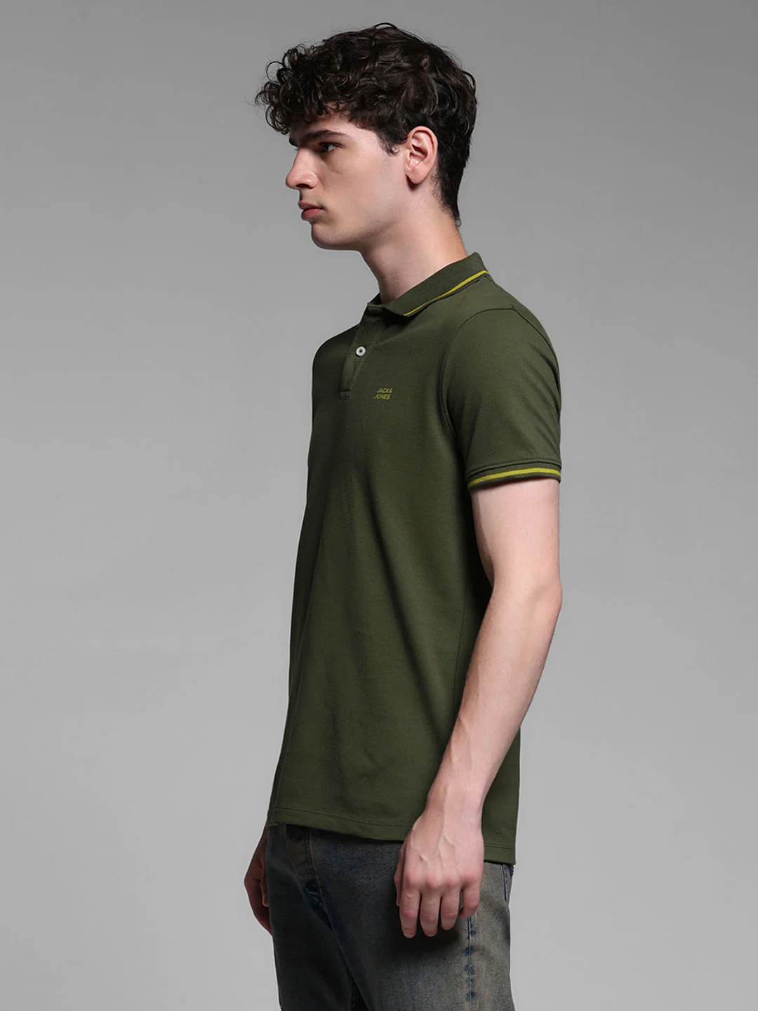 GREEN POLO T-SHIRT - Image 3