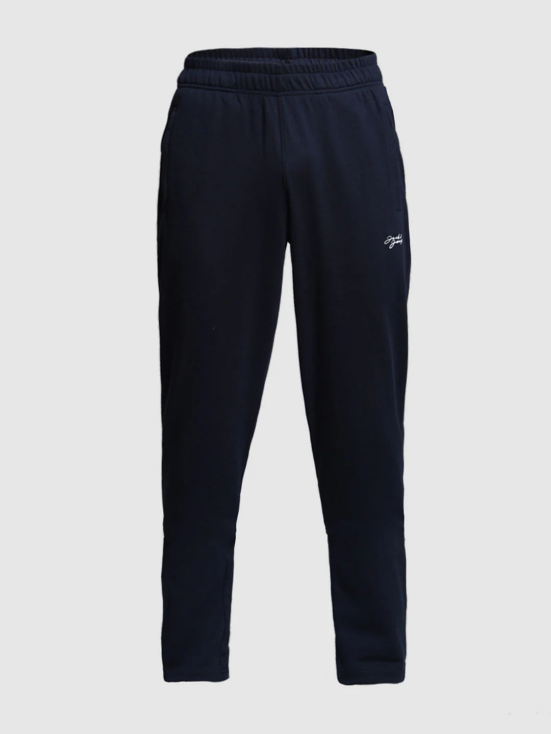 DARK BLUE LOGO PRINT TRACKPANT - Image 6