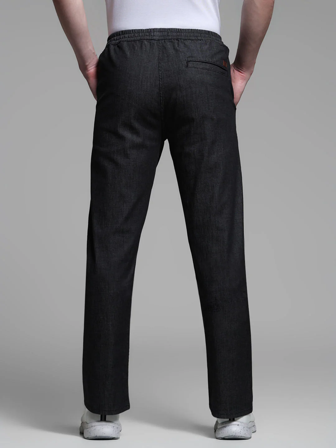 Black High Rise Cliff Bootcut Jeans - Image 3