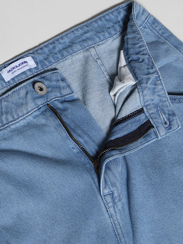 Light Blue High Rise Dario Loose Fit Jeans - Image 5