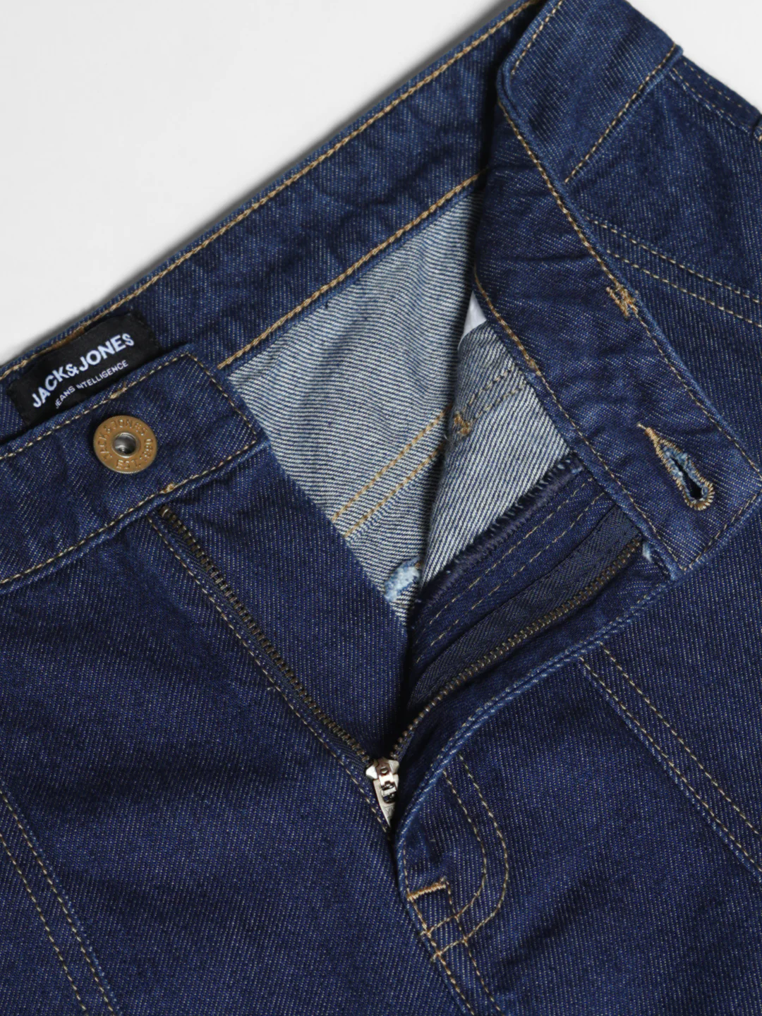 Dark Blue High Rise Anti Fit Jeans - Image 5