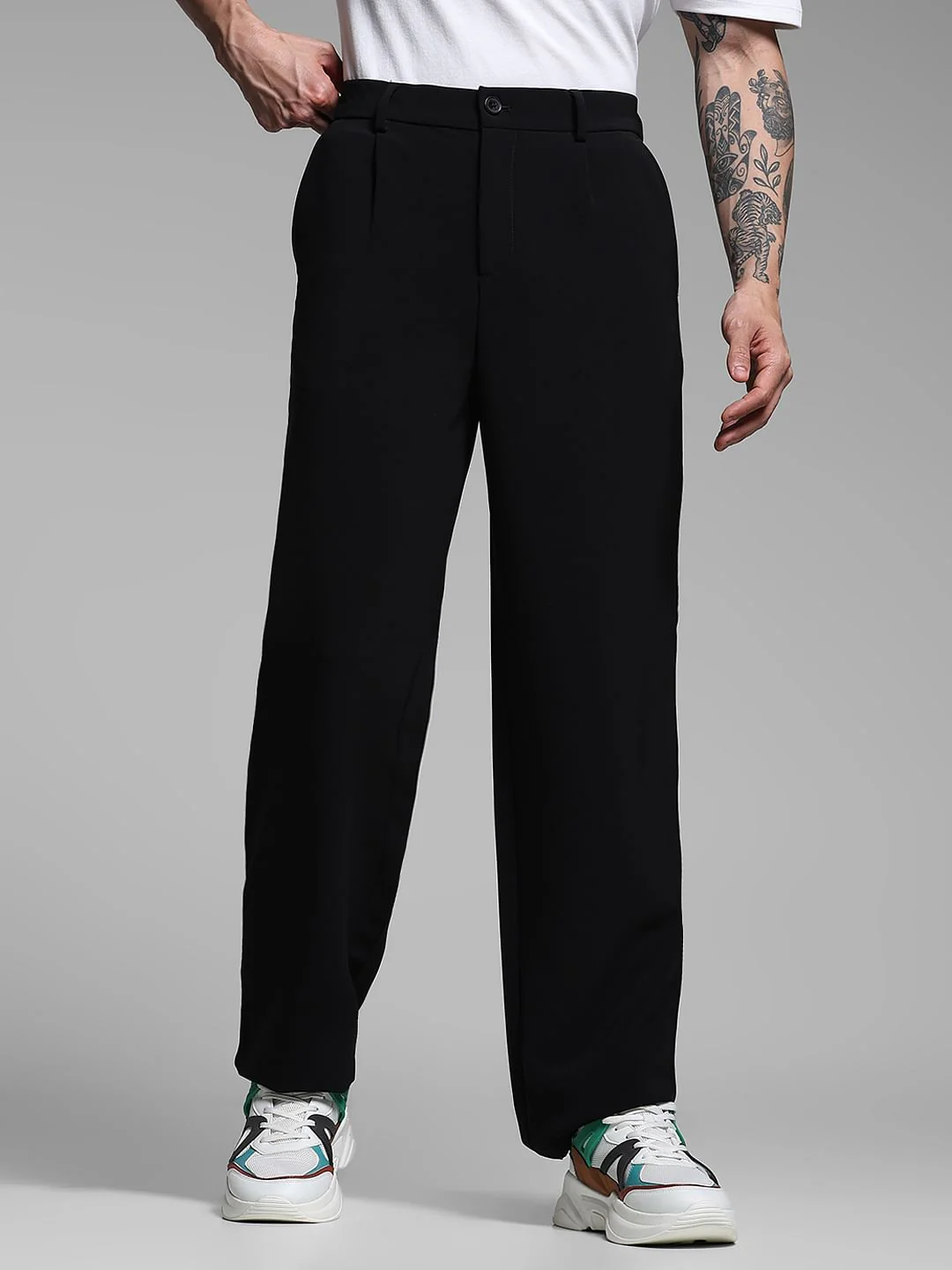 Black Loose Fit Pants