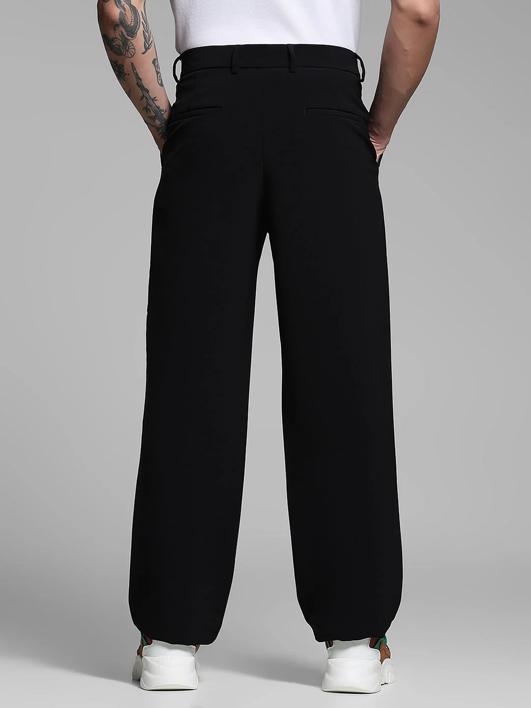 Black Loose Fit Pants - Image 3