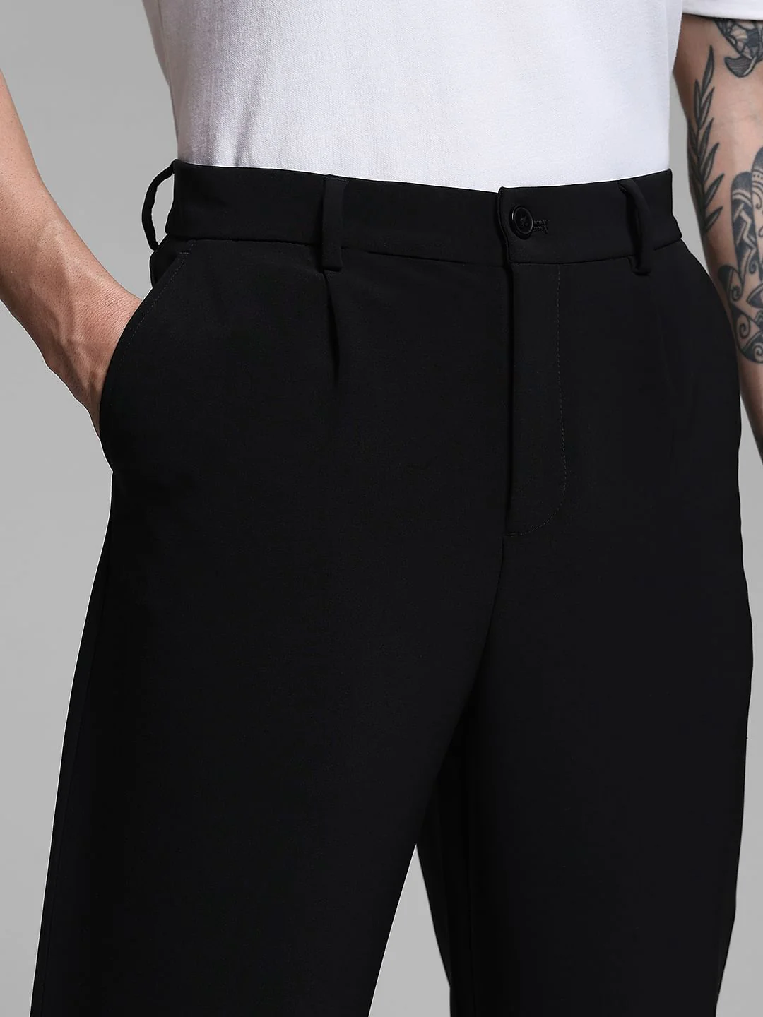 Black Loose Fit Pants - Image 4