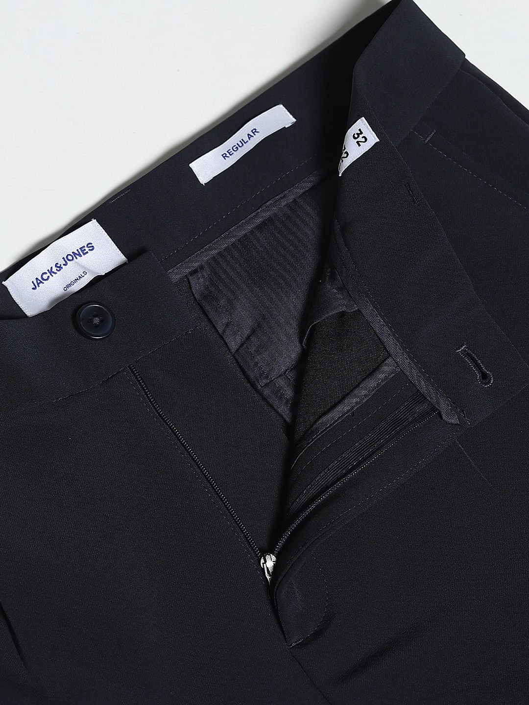 Navy Blue Loose Fit Pants - Image 5