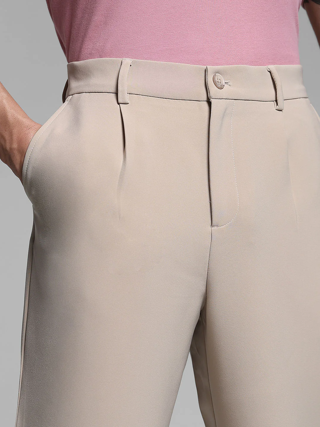 Beige Loose Fit Pants - Image 4