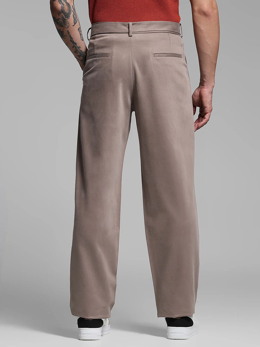 Mocha Rayon Loose Fit Pants - Image 3
