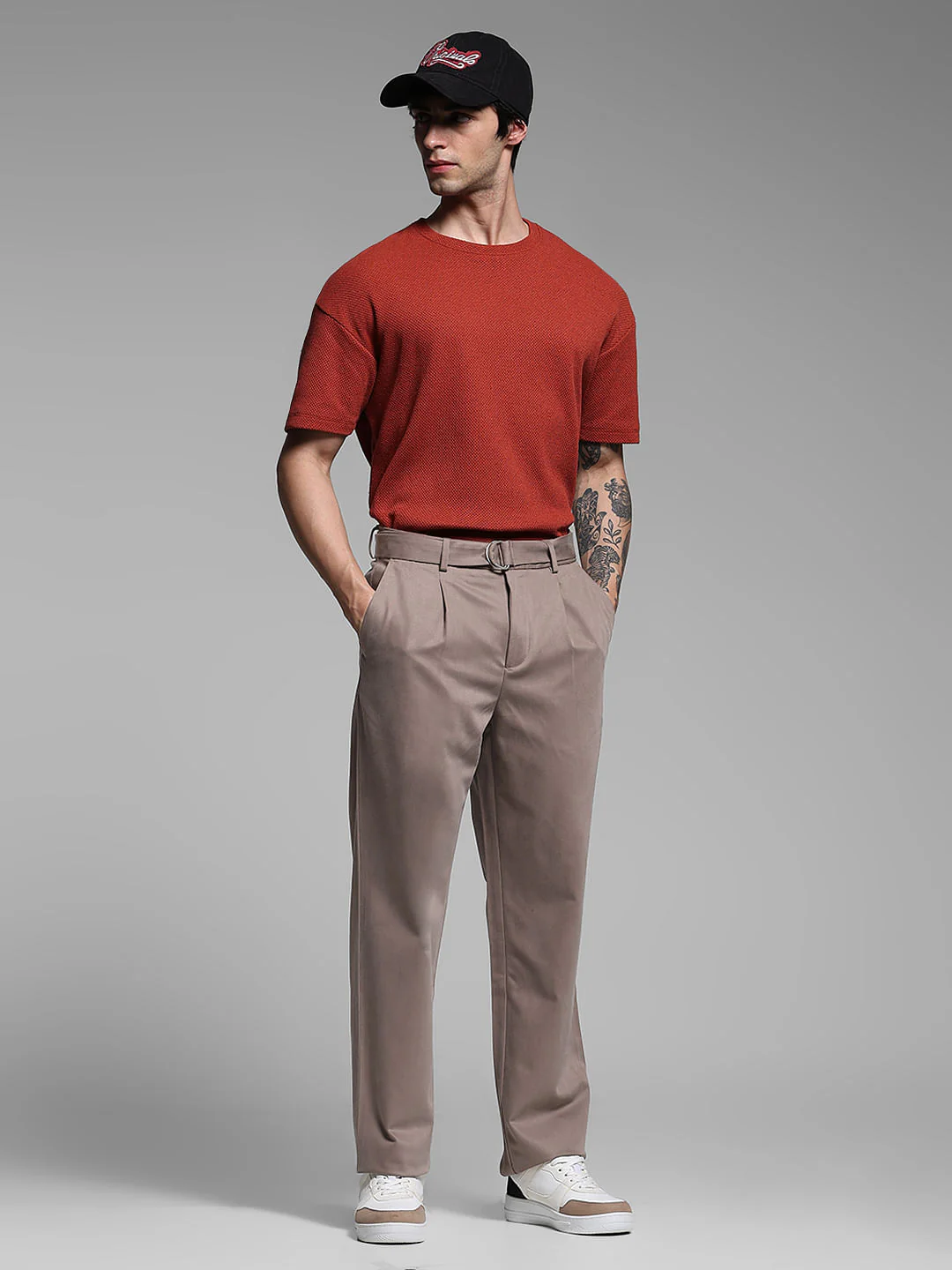 Mocha Rayon Loose Fit Pants - Image 6