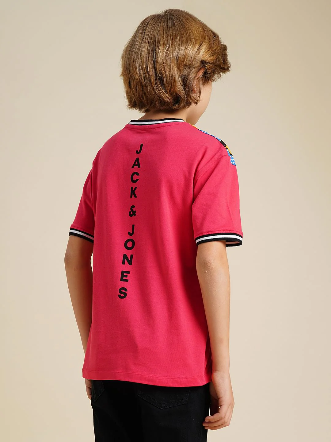 Boys Red Ninja Turtles Print T-shirt - Image 4