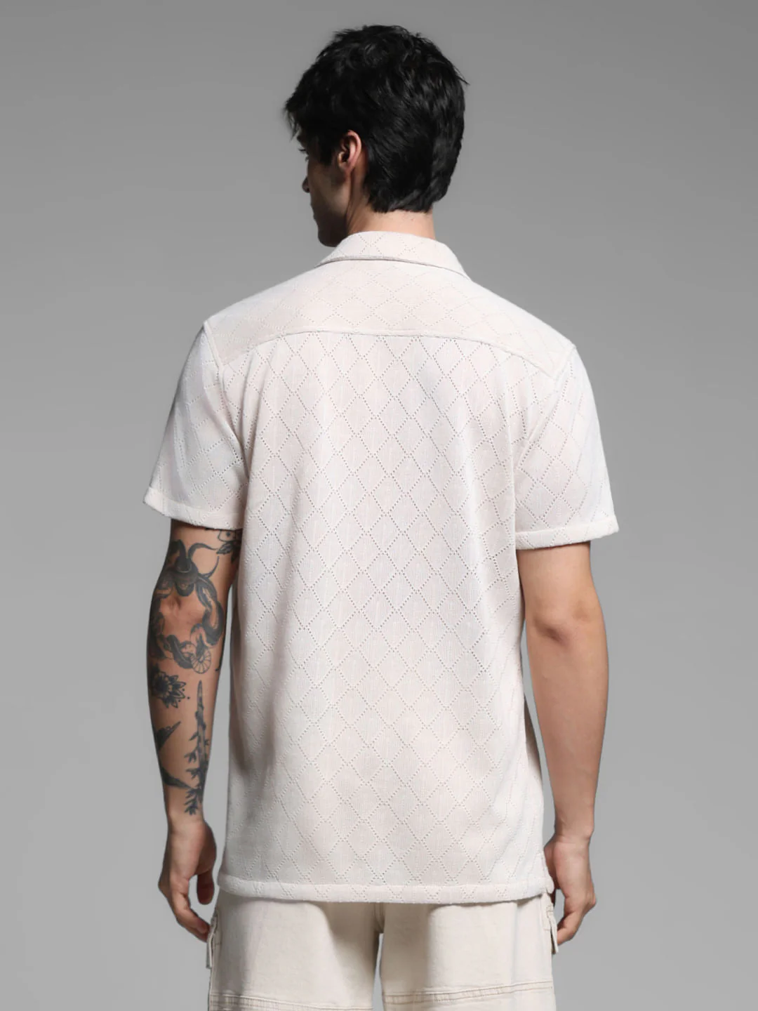 Light Brown Resort Collar Shirt - Image 4