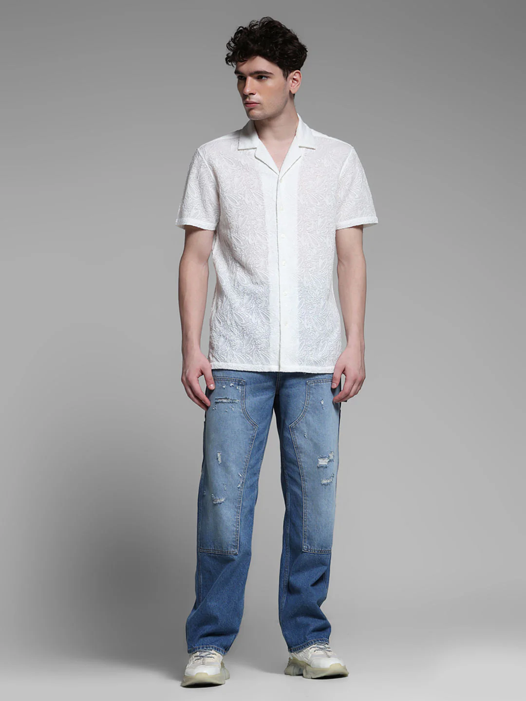 BLACK RESORT COLLOR SHIRT - Image 6