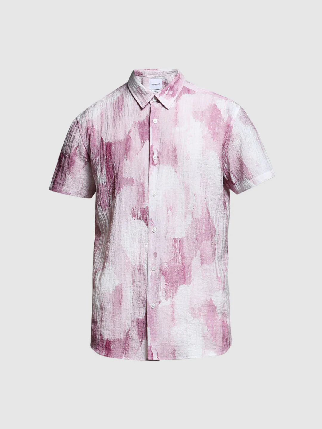 Pink Printed Lyocell Shirt - Image 7