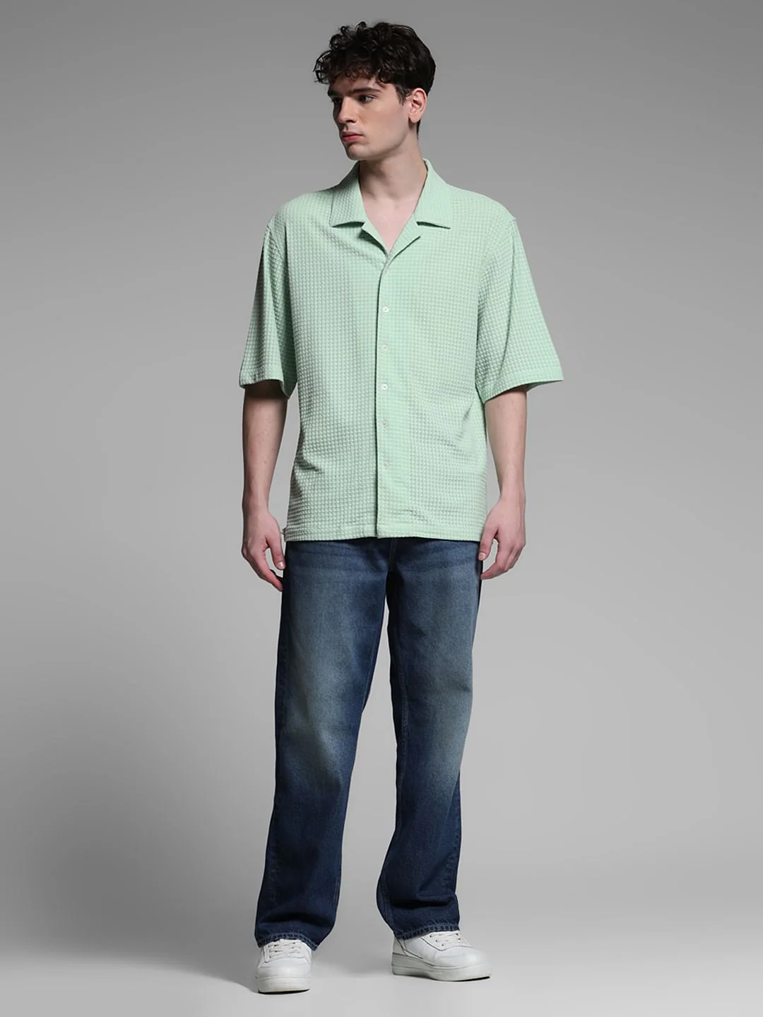 LIGHT GREEN OVERSIZE SHIRT - Image 6
