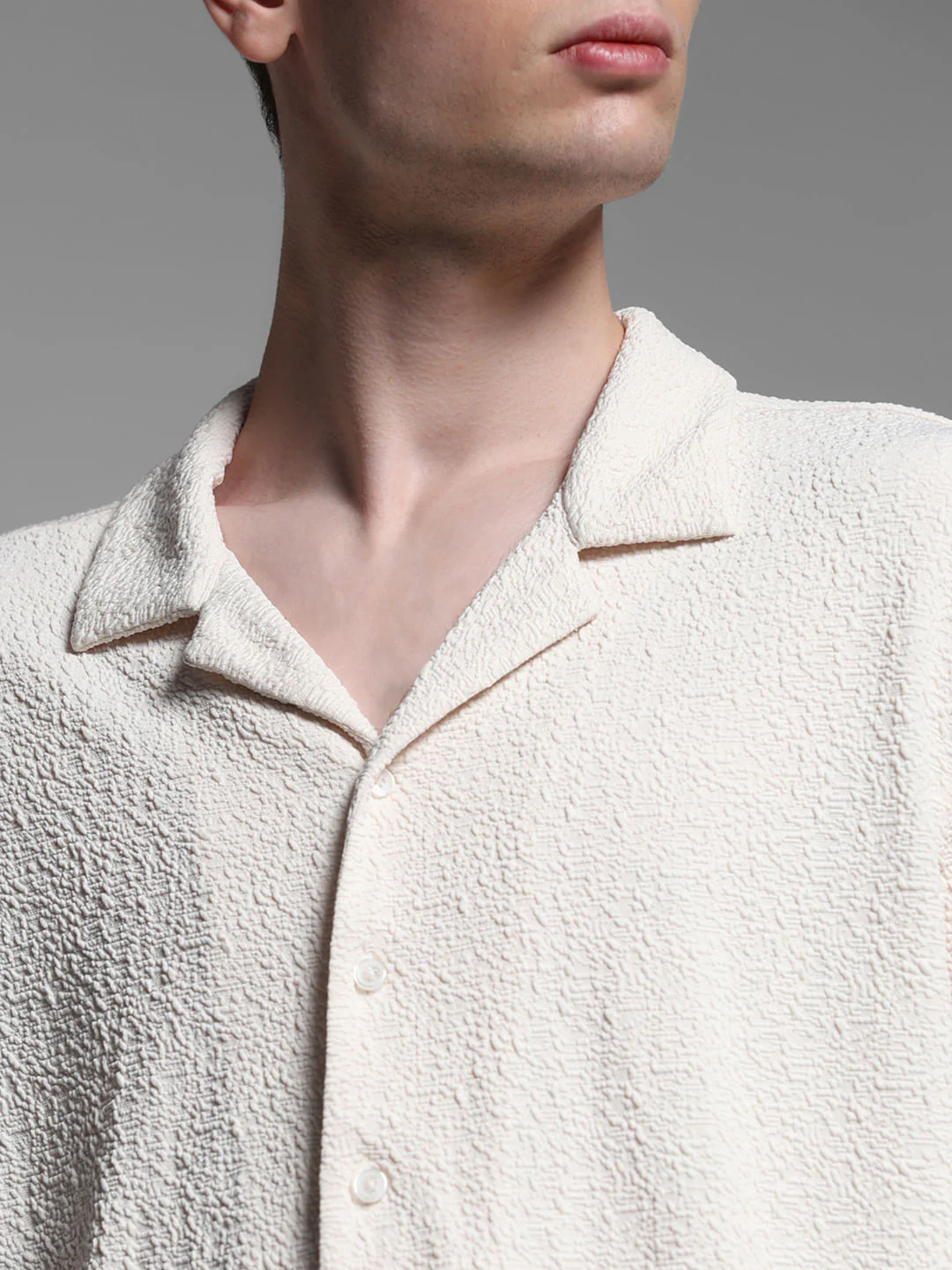 WHITE OVERSIZE SHIRT - Image 5