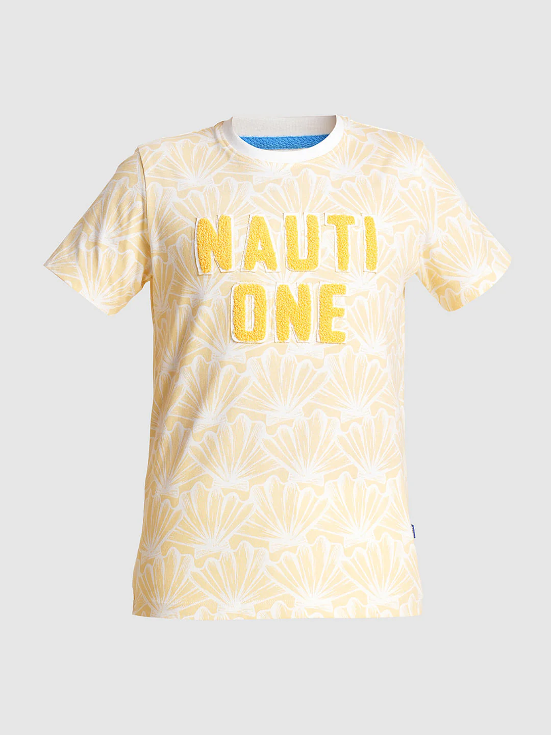 Boys Yellow Nautical Print T-Shirt - Image 7