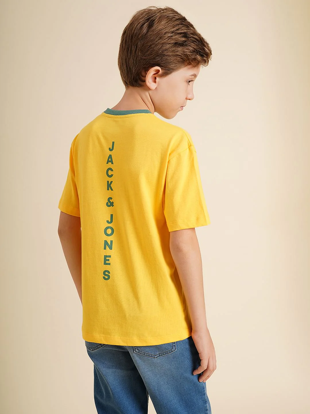Boys Ninja Turtles Yellow Printed T-Shirt - Image 4