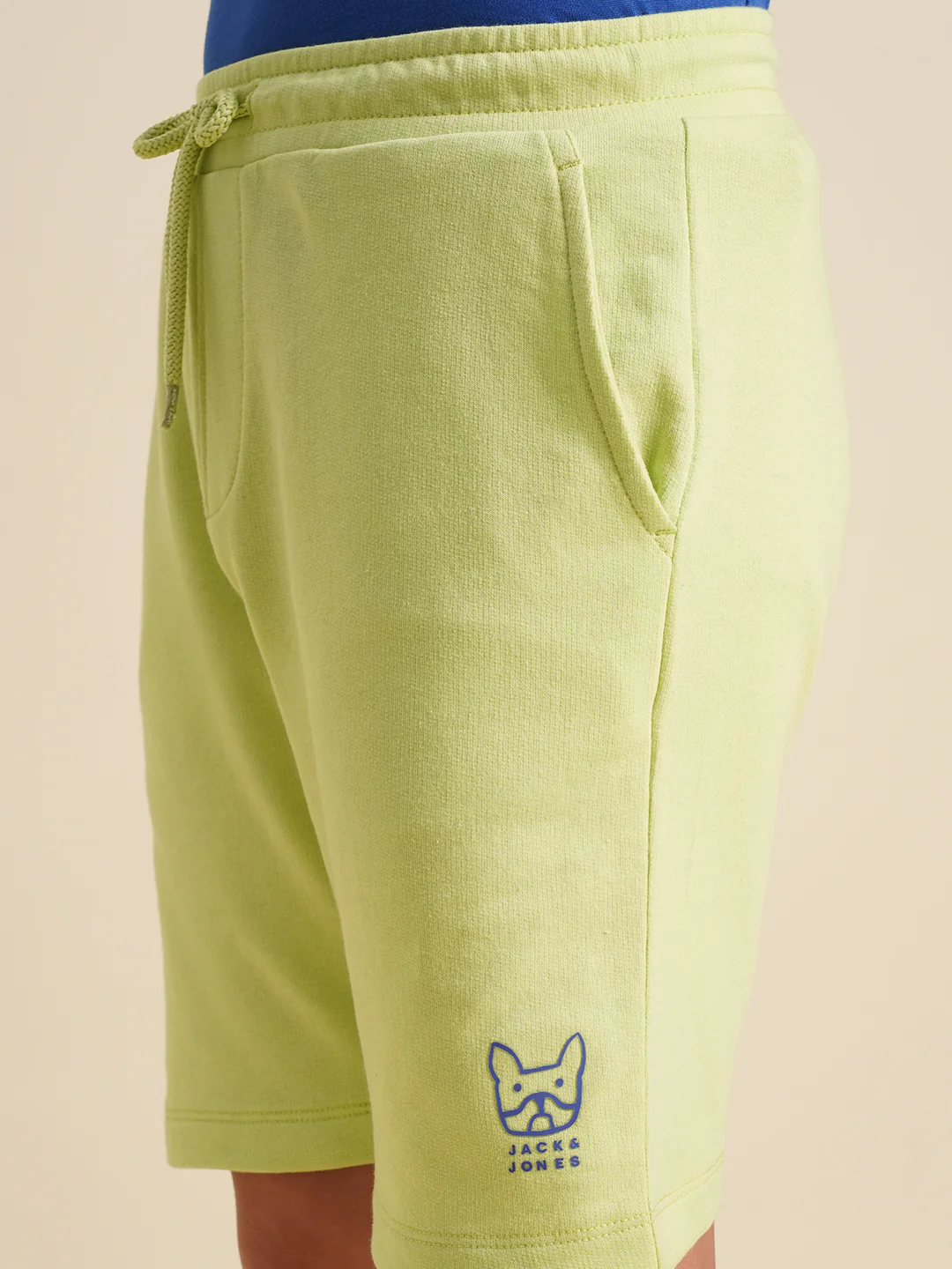 Boys Green Cotton Shorts - Image 6