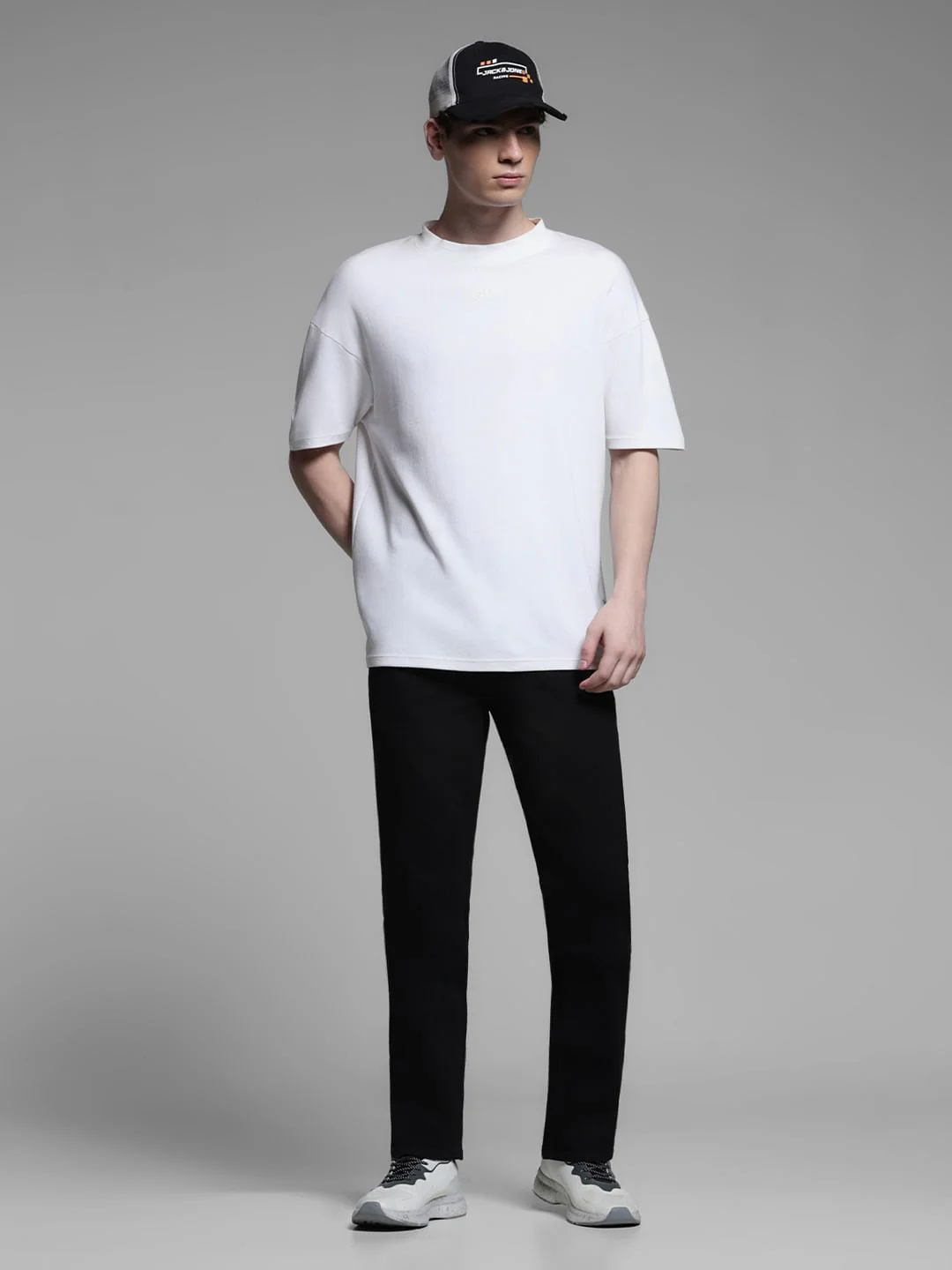 Black Low Rise Clark Regular Fit Jeans - Image 6