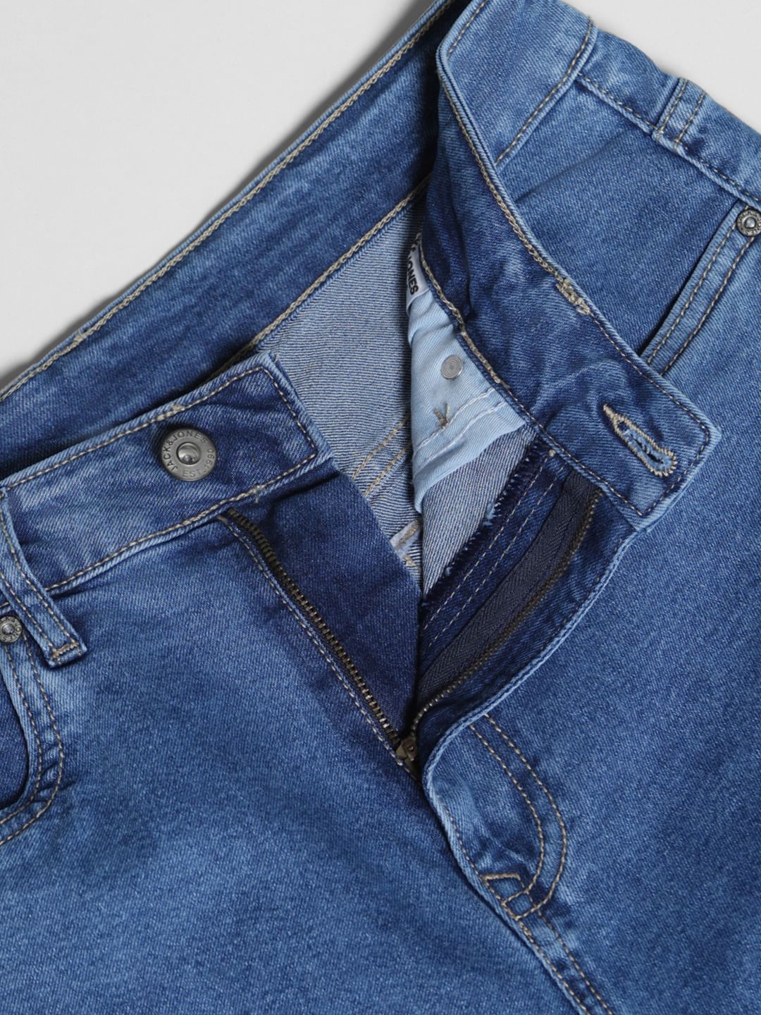 Light Blue High Rise Dario Loose Fit Jeans - Image 5