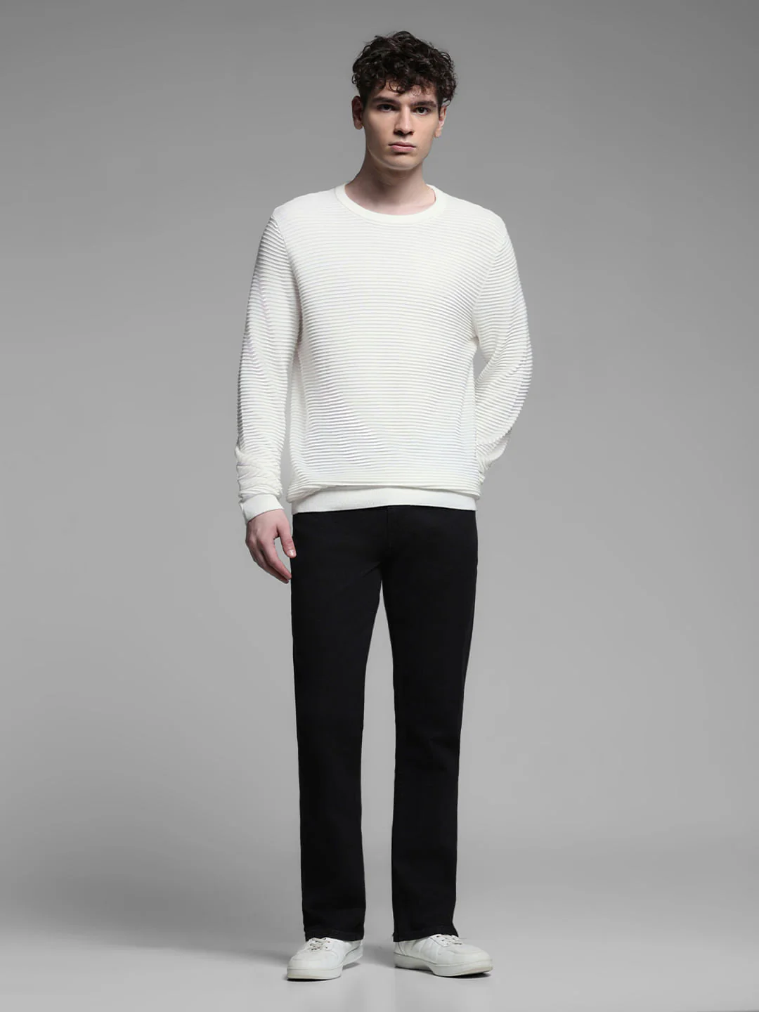 Black High Rise Bootcut Jeans - Image 6
