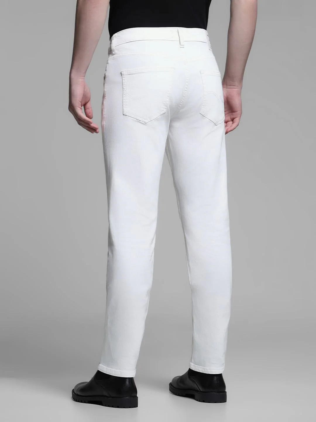 White Low Rise Tim Anti Fit Jeans - Image 3