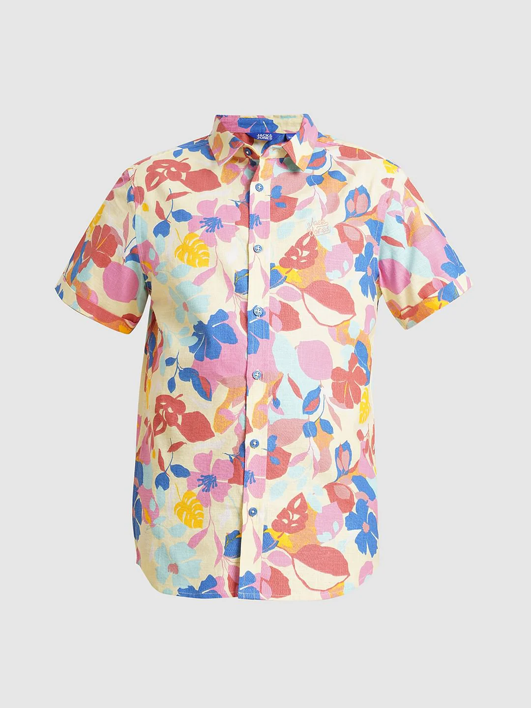 Boys Multi-Colour Printed Cotton Shirt - Image 7