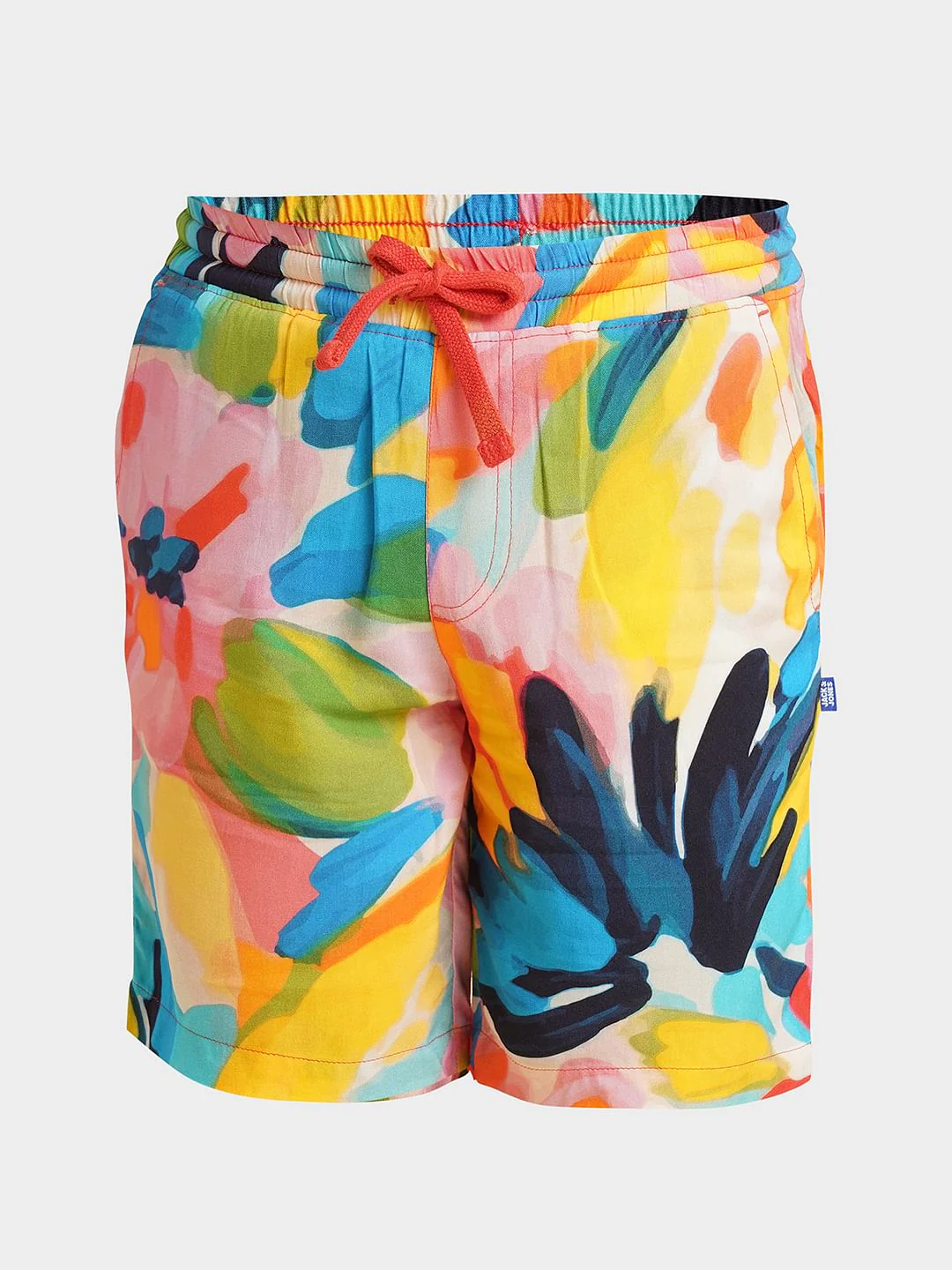 Boys Multi-Colour Printed Viscose Shorts - Image 7