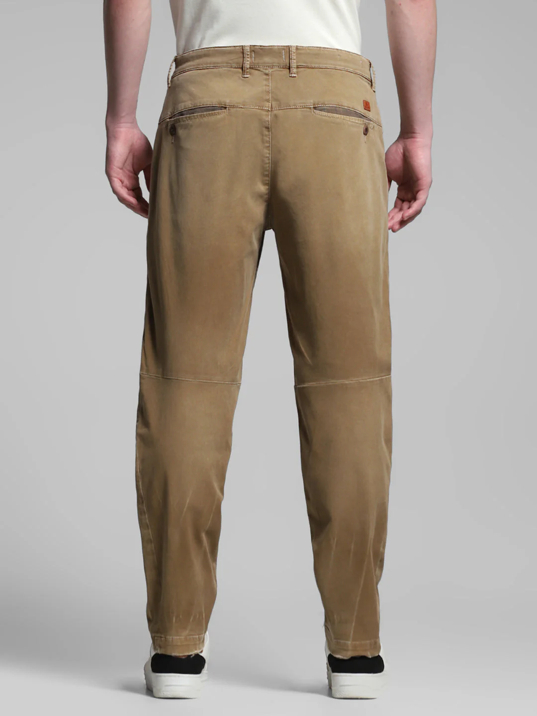 Brown Distressed Anti Fit Jeans - Image 9
