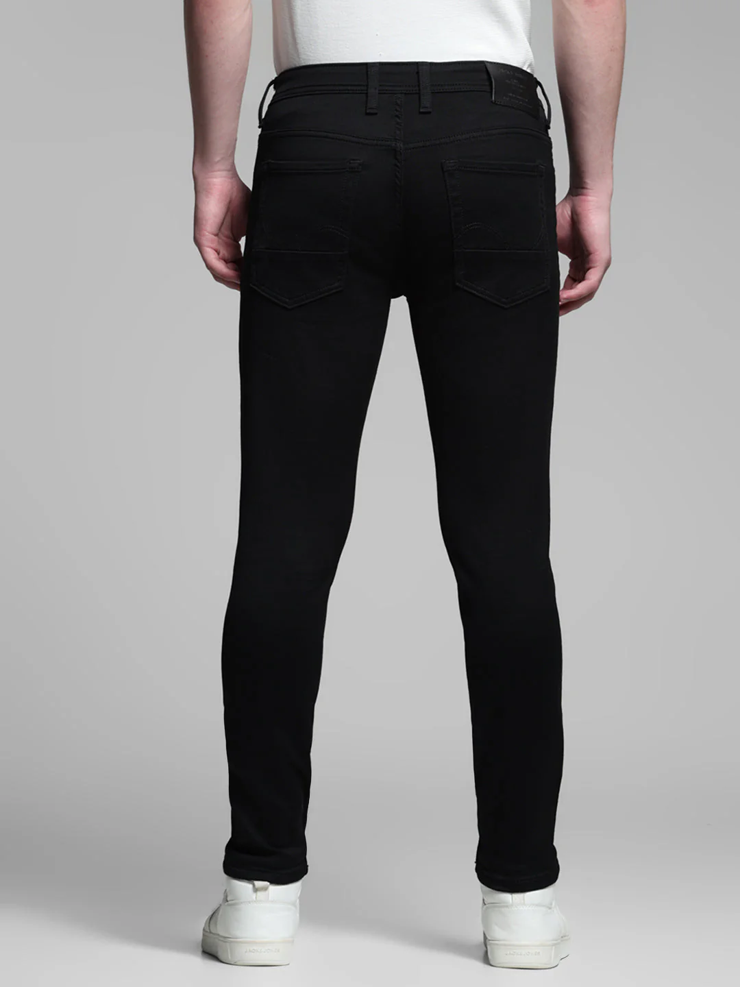 Washed Brak Slim Fit Jeans - Black - Image 9