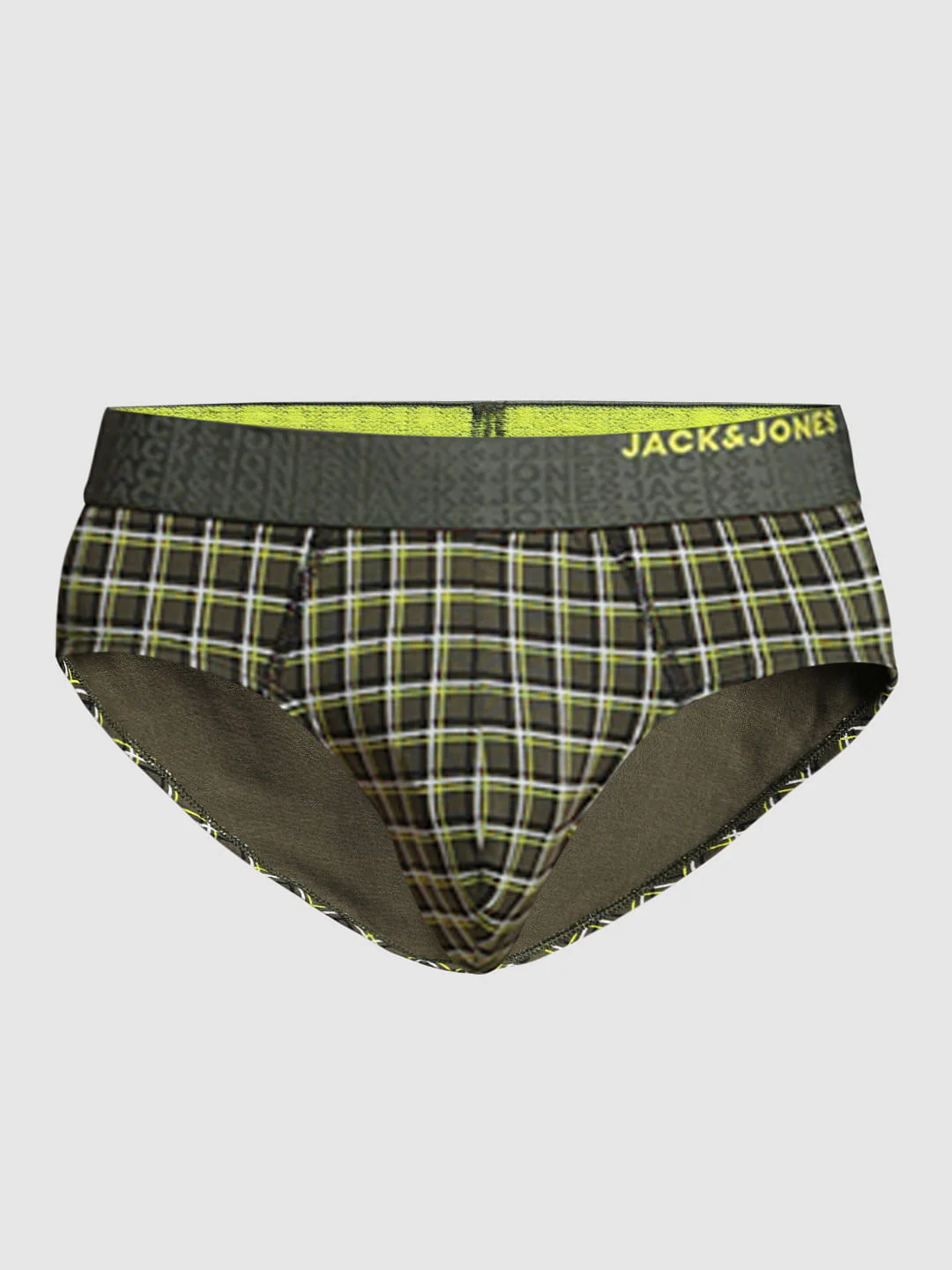 Olive Check Briefs - Image 6