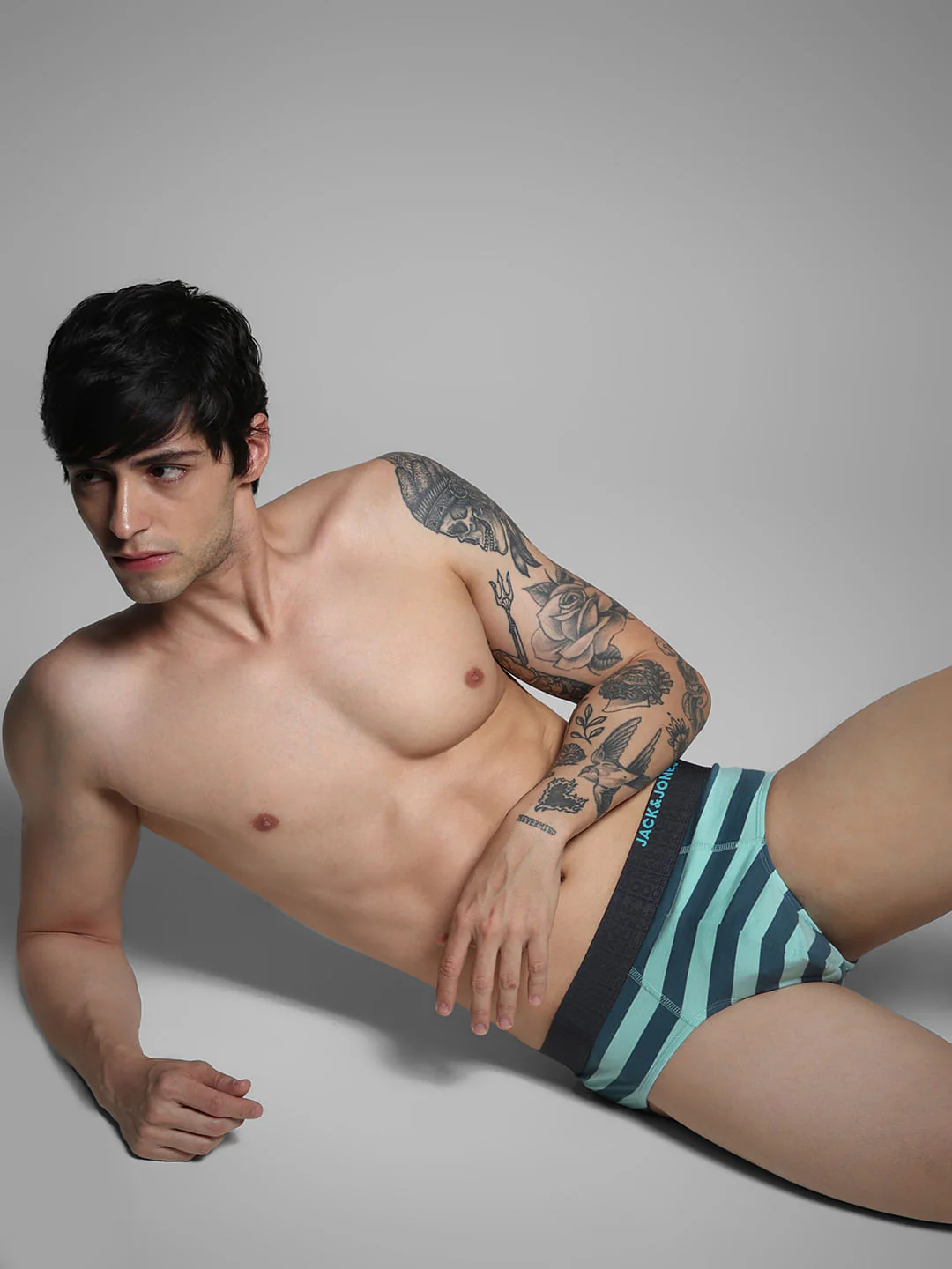 Pack Of 3 Rugby Striped Briefs - Image 12