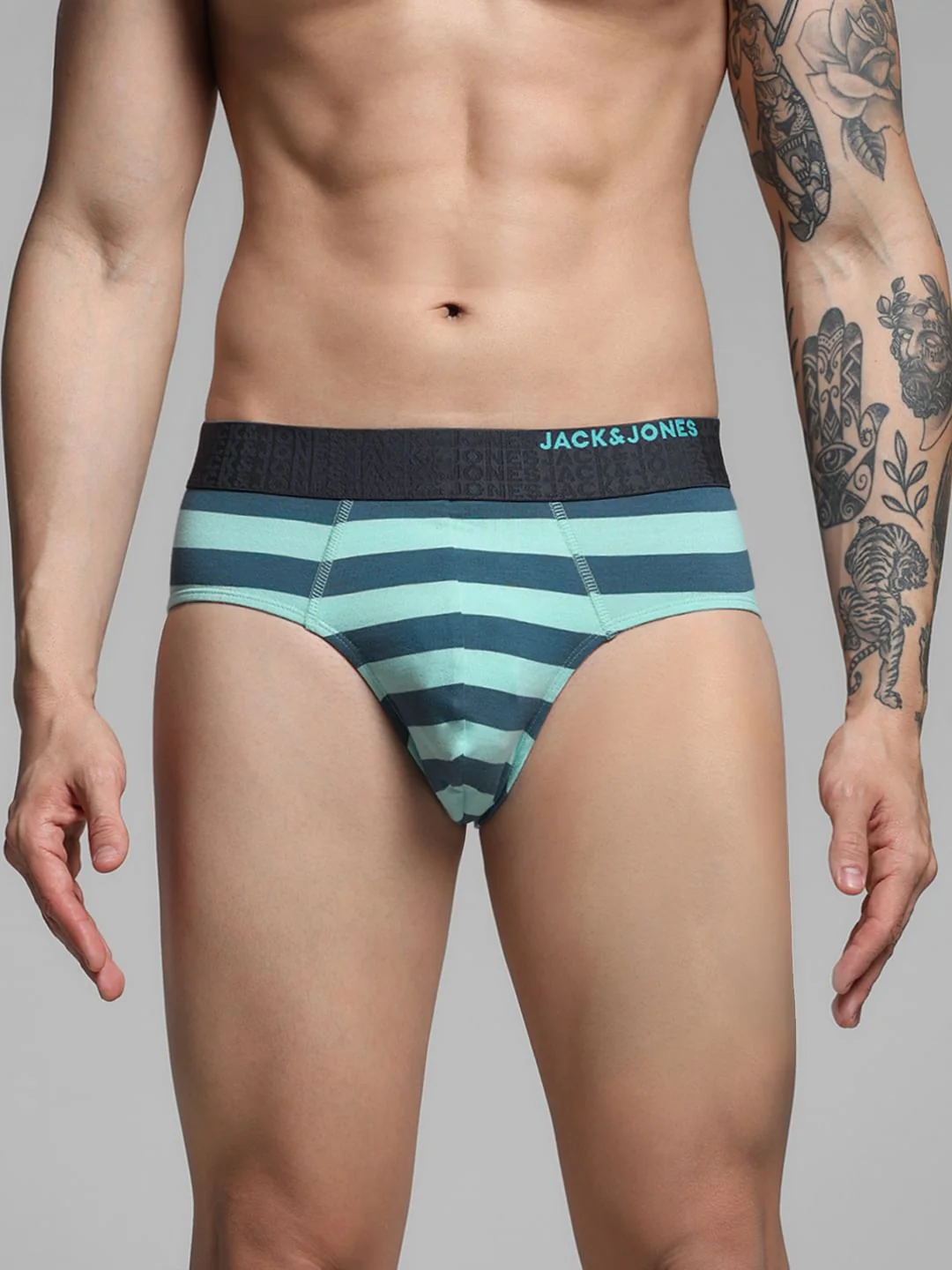 Pack Of 3 Rugby Striped Briefs - Image 4