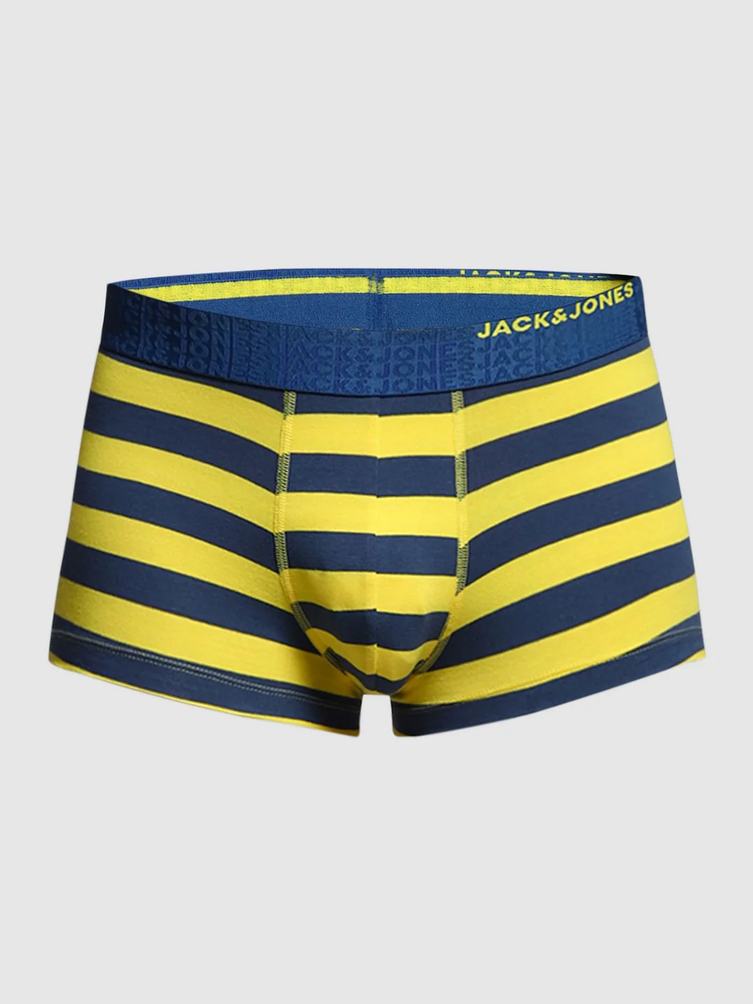 Yellow Rugby Striped Trunks - Image 6