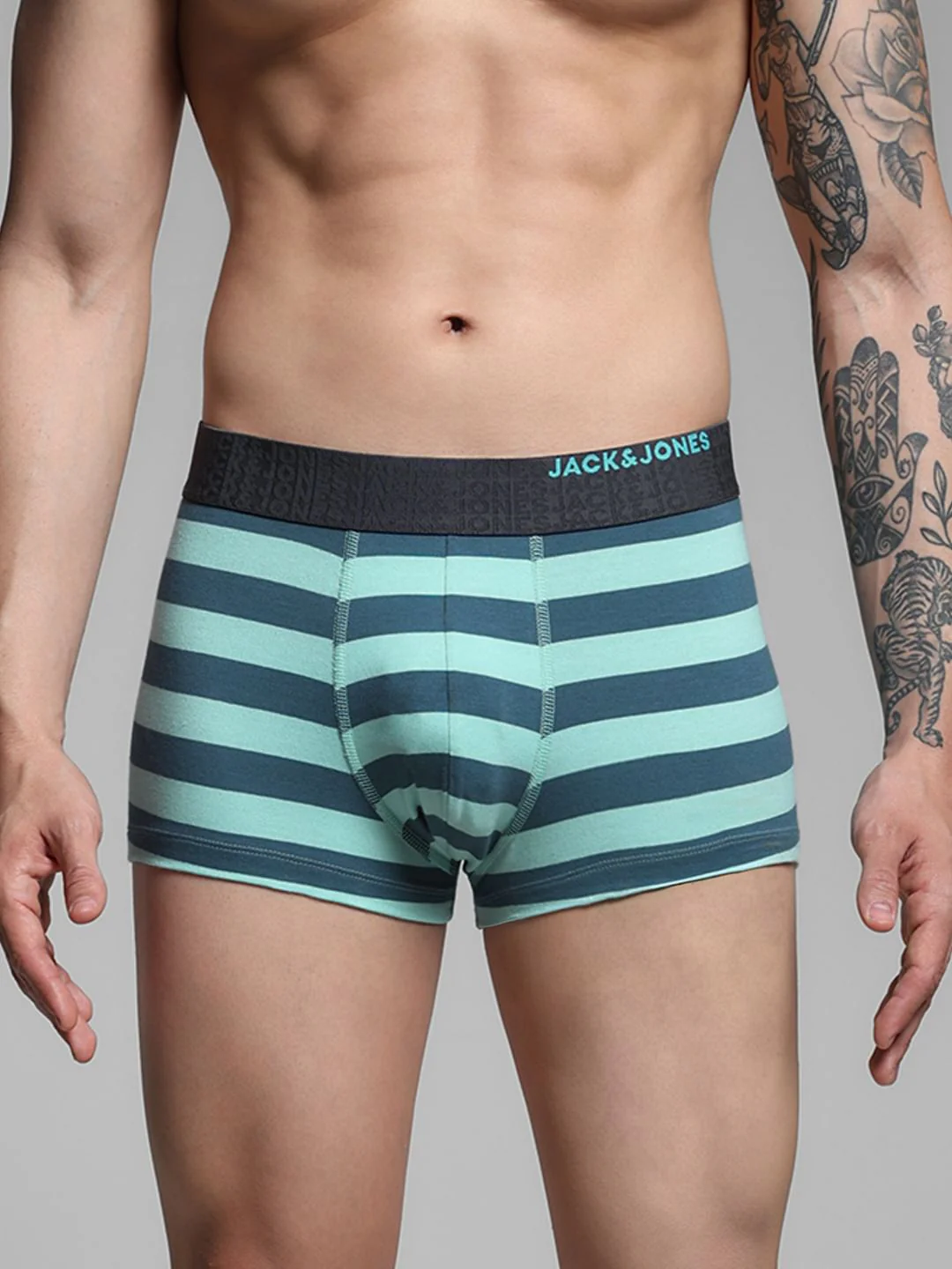 Pack Of 3 Rugby Striped Trunks - Image 4