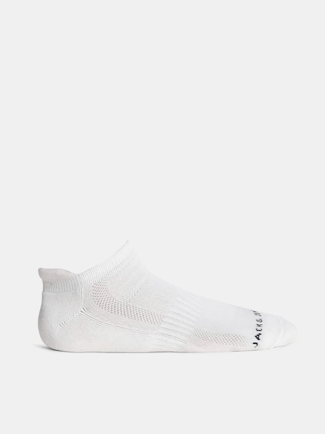 Pack Of 3 Ankle Length Socks - White, Grey, Black - Image 4