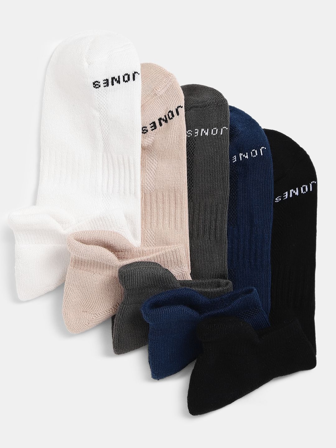 Pack Of 5 Ankle Length Socks