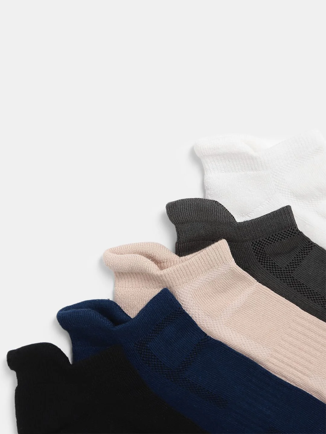 Pack Of 5 Ankle Length Socks - Image 3