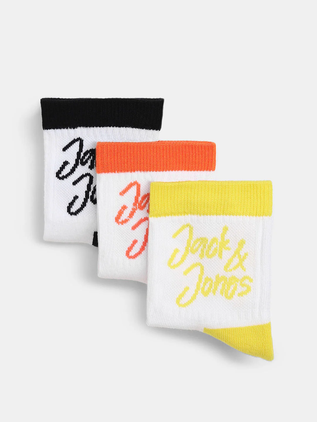 White Pack Of 3 Terry Ankle Length Socks
