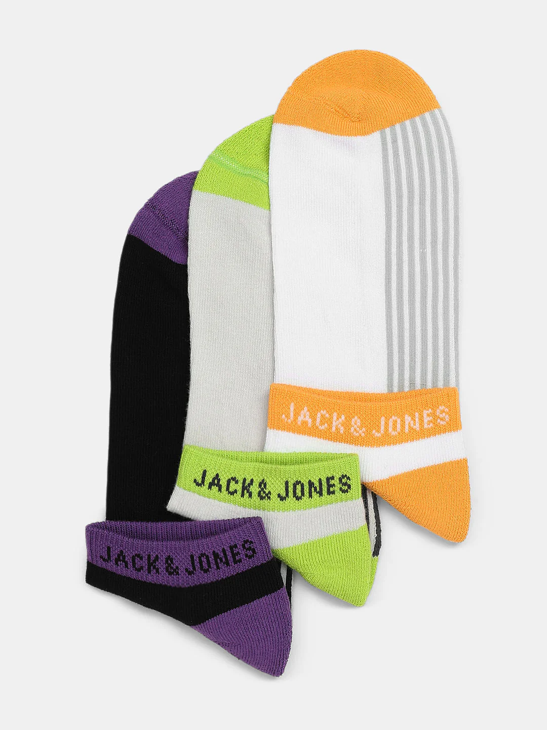 Pack Of 3 Terry Ankle Length Socks