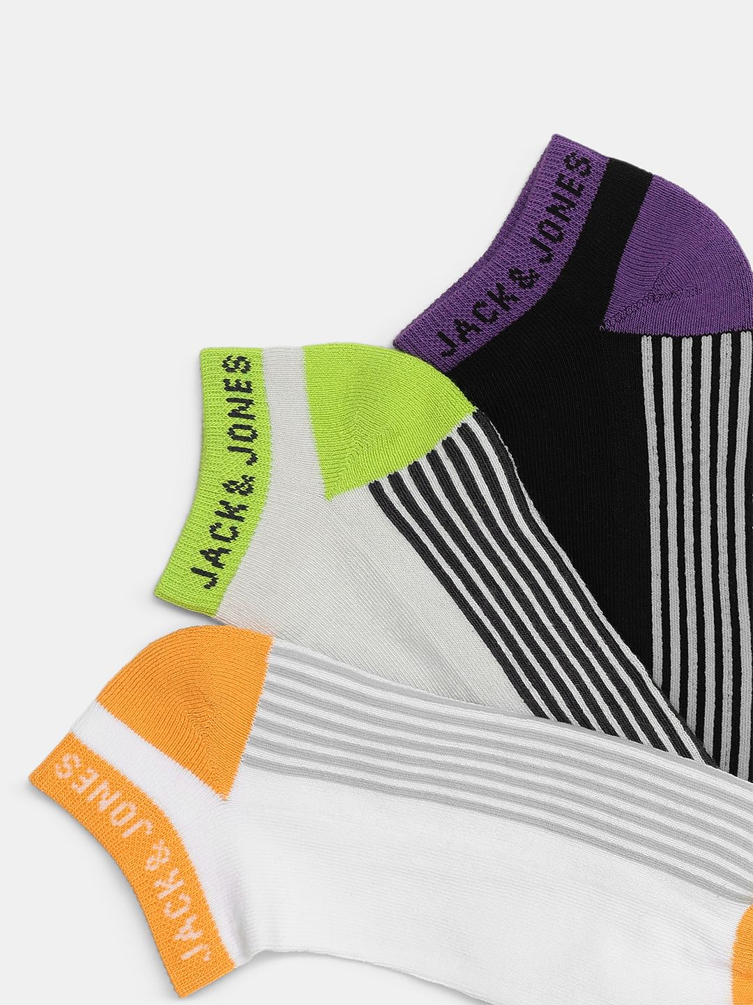 Pack Of 3 Terry Ankle Length Socks - Image 2
