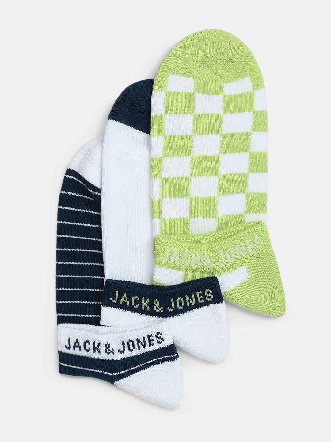 Pack Of 3 Terry Ankle Length Socks