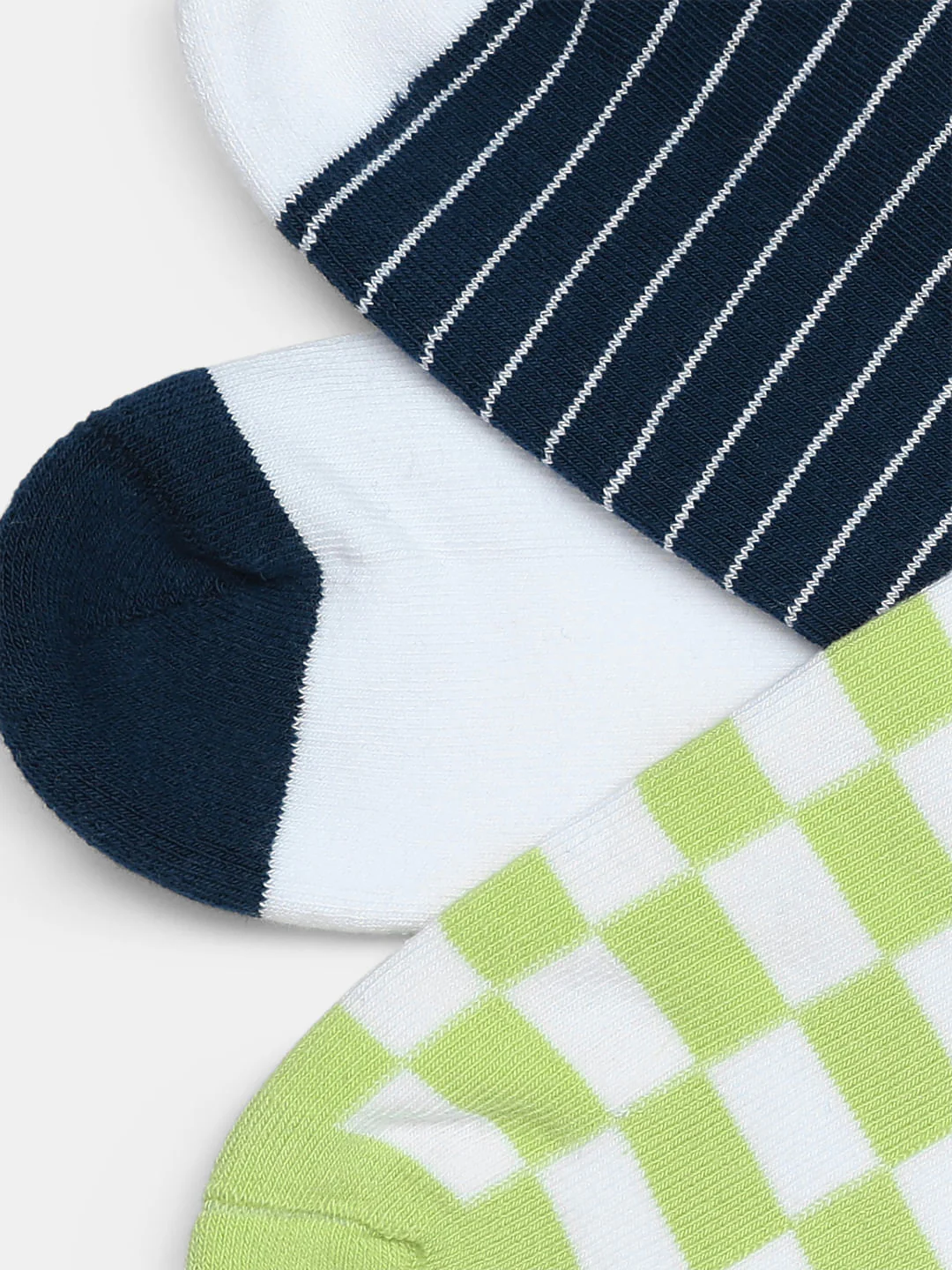 Pack Of 3 Terry Ankle Length Socks - Image 2