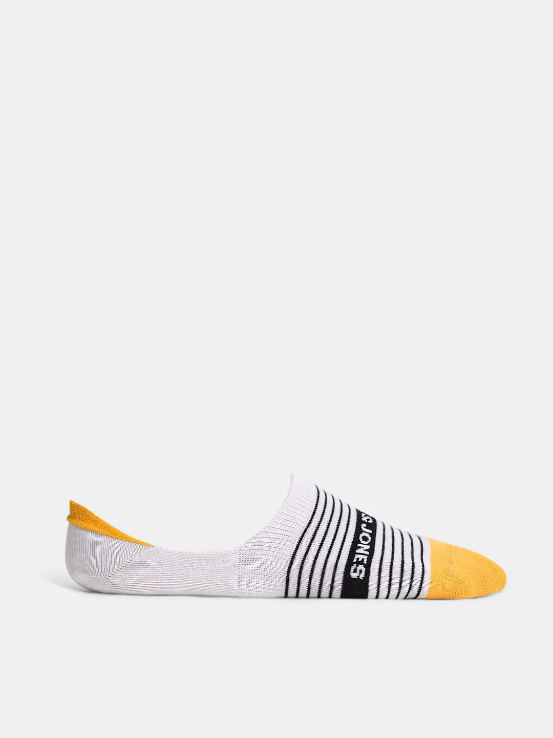 Pack of 2 Striped No Show Socks - Image 3